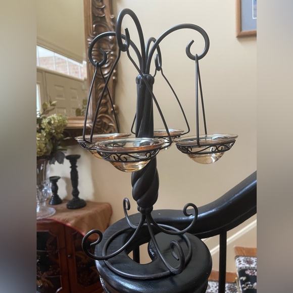 PartyLite Boho Global Fusion Tealight Tree candle holder 14.5”T Fairy Luminary - Picture 2 of 16